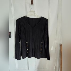 QVC brand new black top